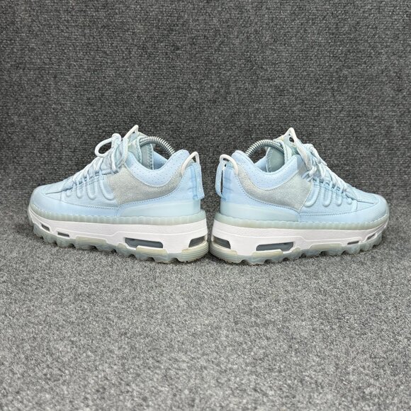 Jordan Air Mae Shoes Women's 6.5 Celestine Blue Athletic Platform Mid Sneakers - Picture 6 of 11